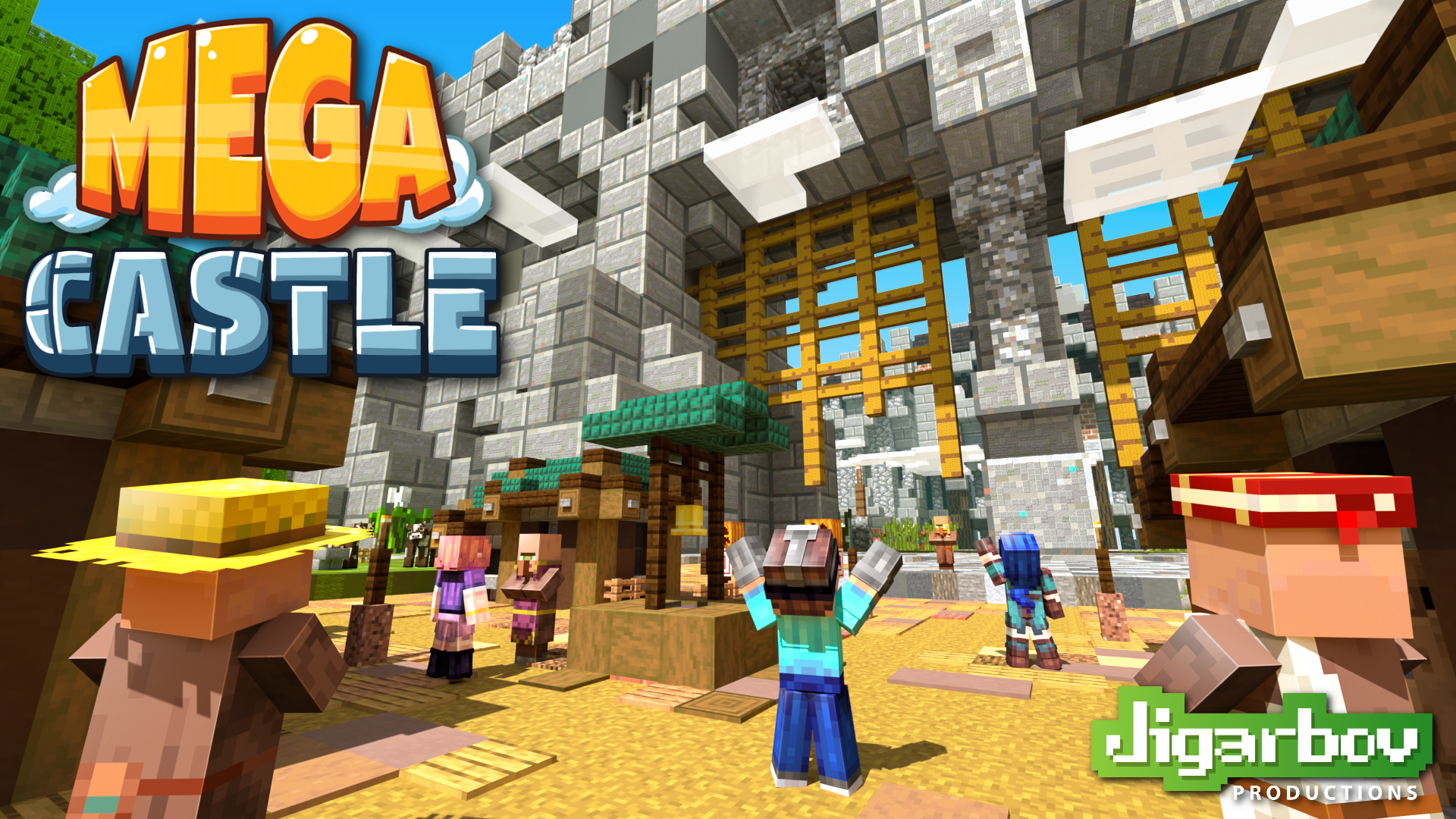 Bendecir dirección pulgar MEGA Castle – Minecraft Marketplace Release – Jigarbov.net
